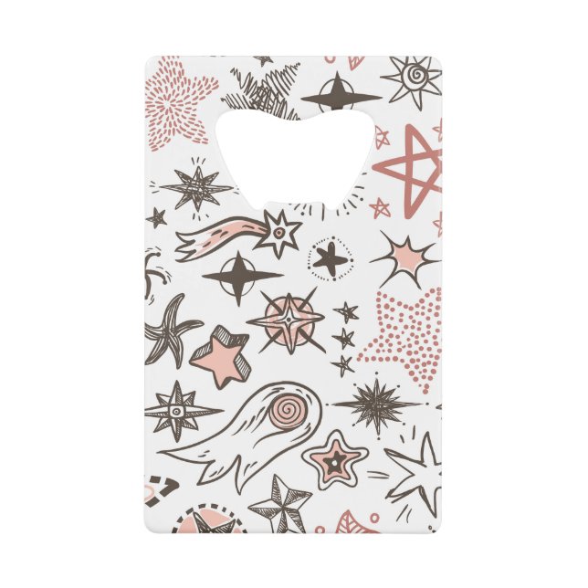 Doodles cosmiques : Étoiles et comètes (Devant)