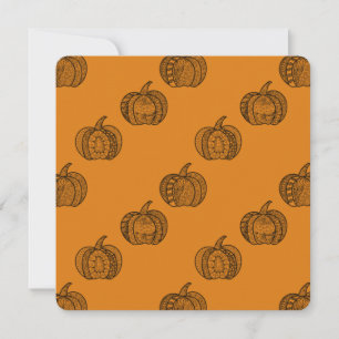 Doodles d'Halloween boho zentangles citrouille Aut