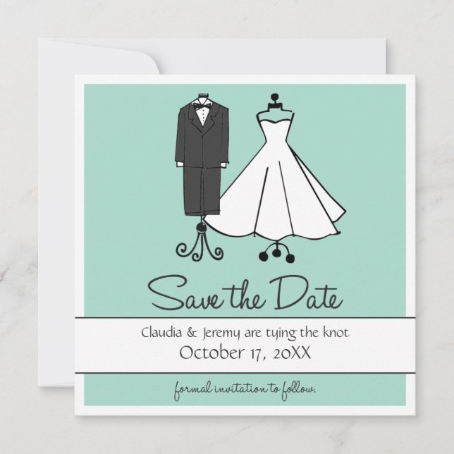 Doodles mariages | Save the date (Devant)
