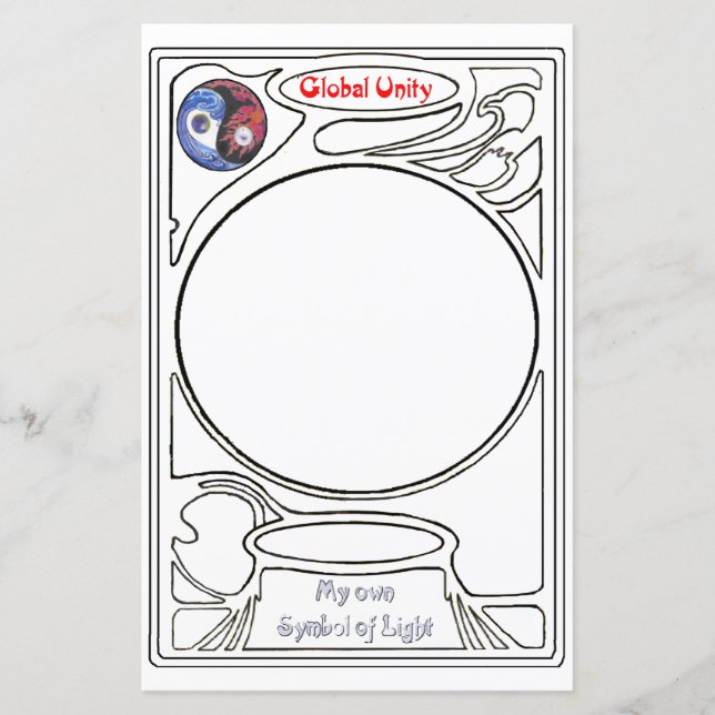 Doodling sur le symbole de la persévérance (Devant)