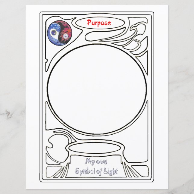 Doodling sur le symbole de l'objet (Devant)