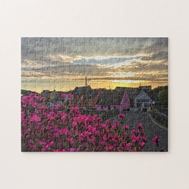 Doolin, Irlande au Sunset Puzzle (Horizontal)