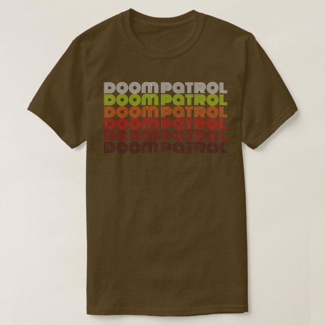 Doom Patrol Vintage Classic TShirt (Design devant)