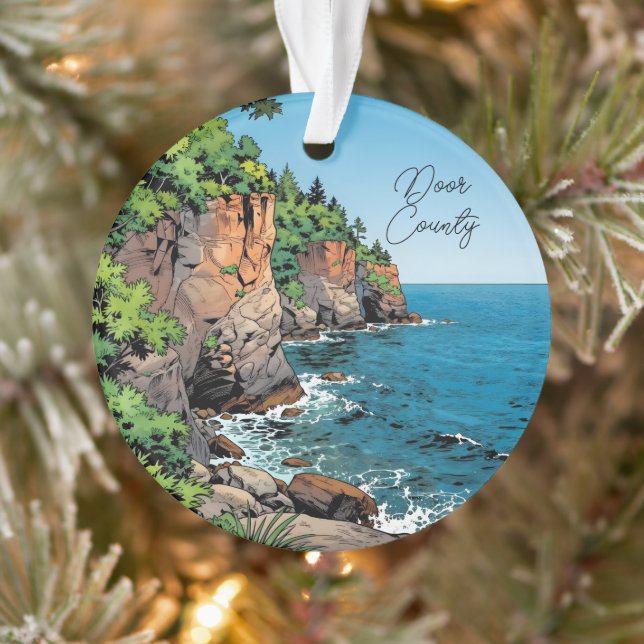 Door County, Wisconsin Travel Souvenir Keepsake (Arbre)