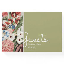 Anglais Cottage Mariage Livre d'invité