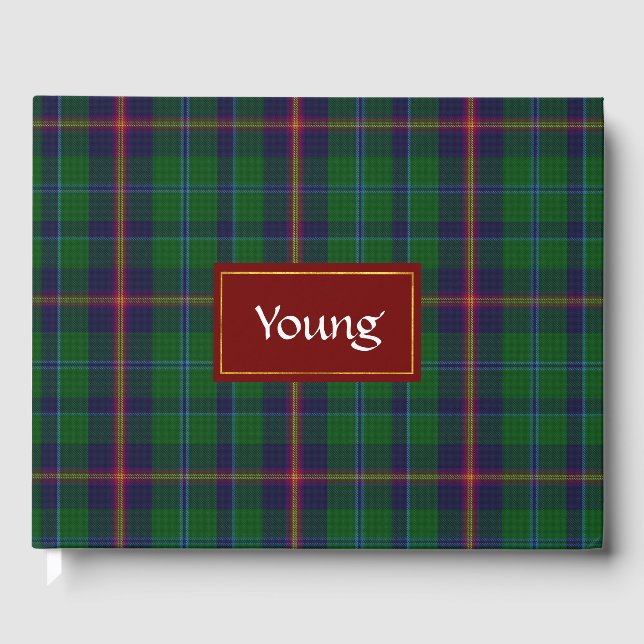 D'or Clan Young Plaid Livre d'invité (Recto)