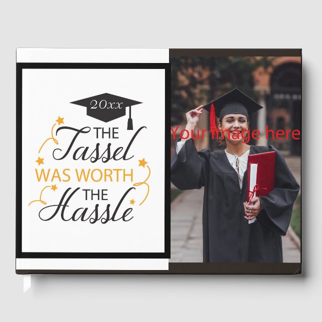 D'or Classe de diplôme de 2021 Livre d'invité (Recto)