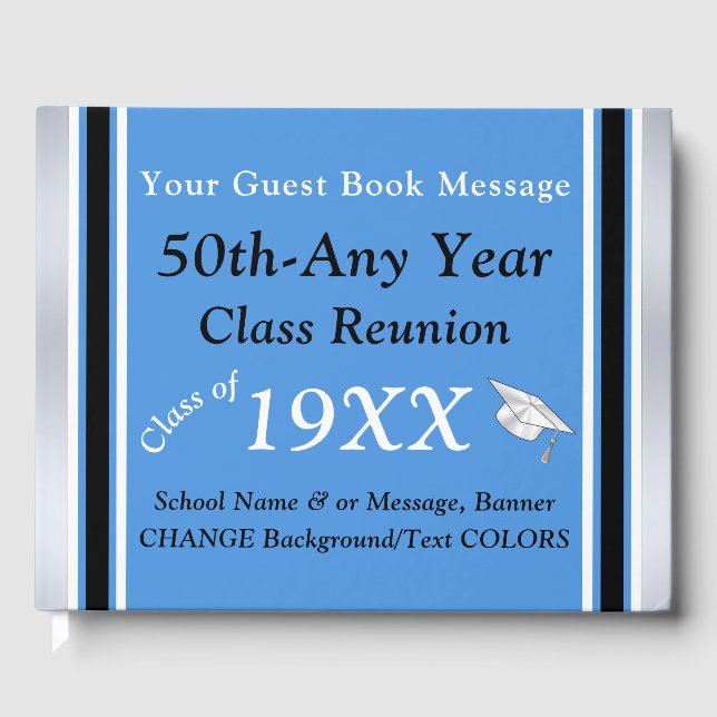 D'or Classe Reunion Livre d'invité, CHANGER DE COULEURS (Recto)