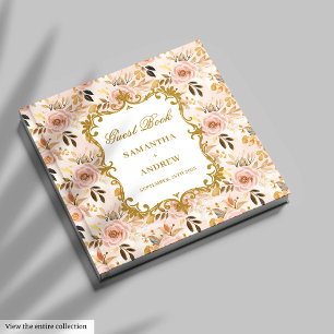 D'or Classic Blush Gold Boho Mariage Boho Signer livre 