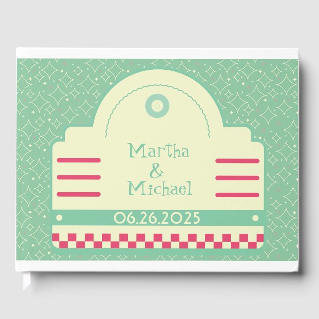 D'or Classic les années 50 Diner Graphic Mariage livre  (Recto)