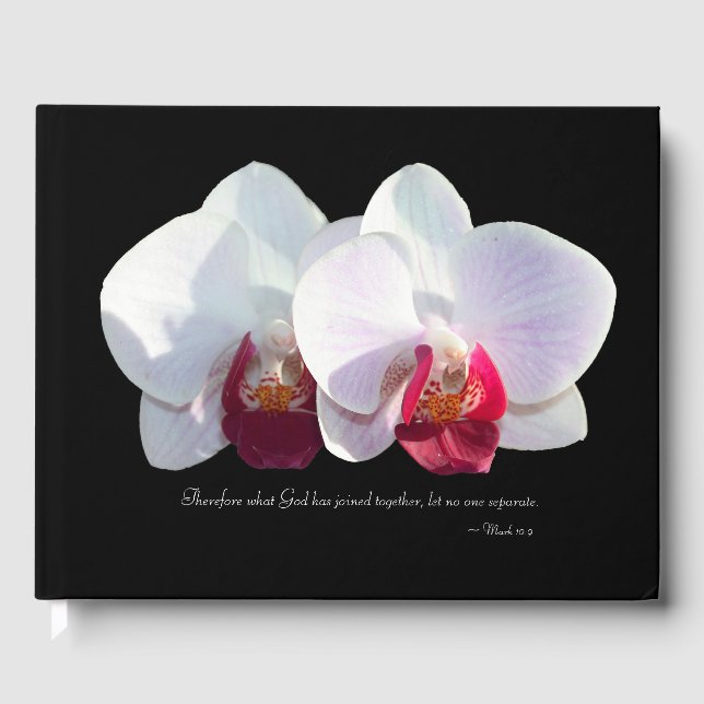 D'or Deux deviennent un livre d'invité Mariage (Recto)