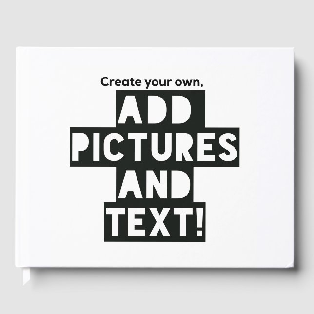 D'or Faites un LIVRE D'INVITÉS - Téléchargez des photos (Recto)