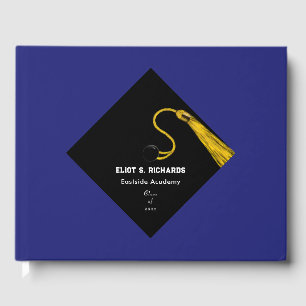 D'or Graduation Party Livre d'invité