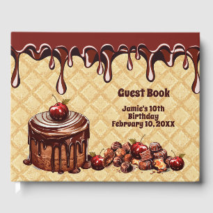 D'or Le livre de l'amoureux du chocolat, gâteau au choc