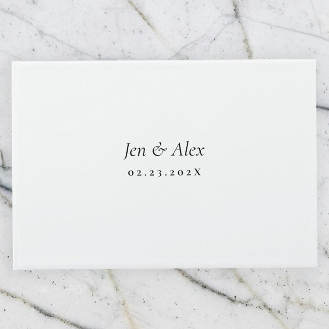 D'or Livre d'hôtes Mariage moderne (Créateur téléchargé)