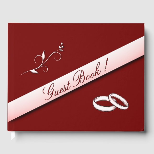 D'or Livre d'hôtes pour Marcella / Mariage de Bourgogne (Recto)