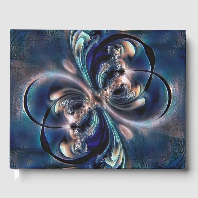 D'or Livre d'invité Conception (Recto)