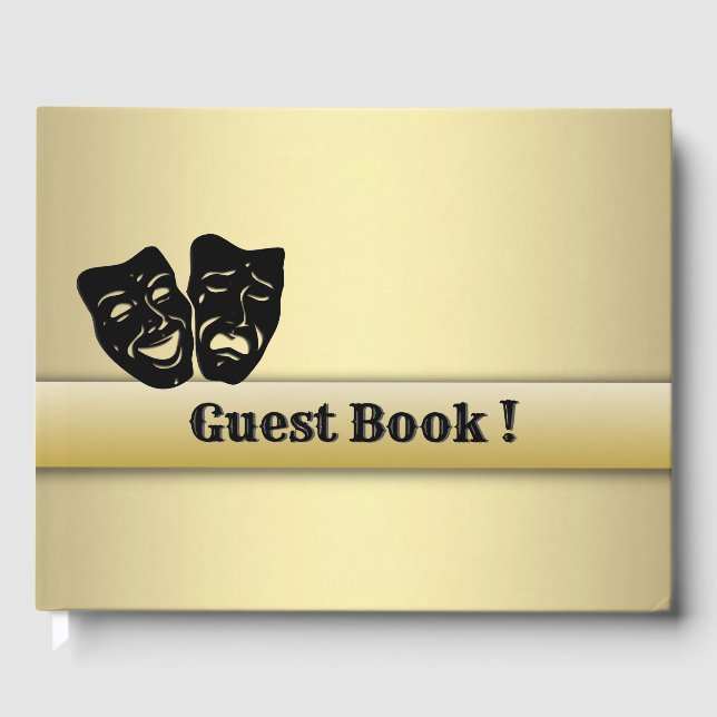 D'or Livre d'invité du théâtre (Recto)