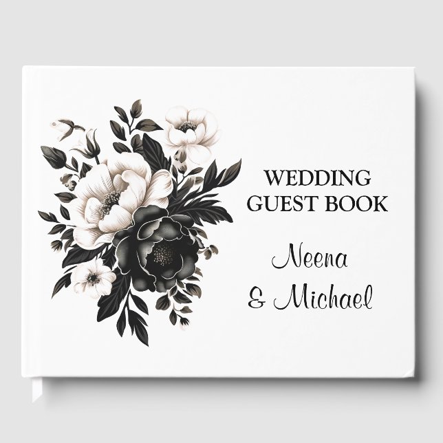 D'or Livre d'invité mariage (Recto)