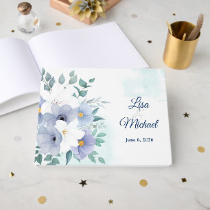 D'or Livre d'invité mariage