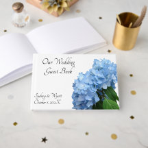 Livre d'invités Blue Heaven Custom Wedding