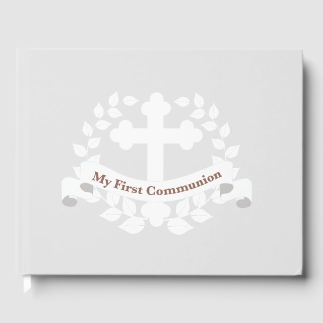 D'or Livre d'invités "Ma première communion" (Recto)