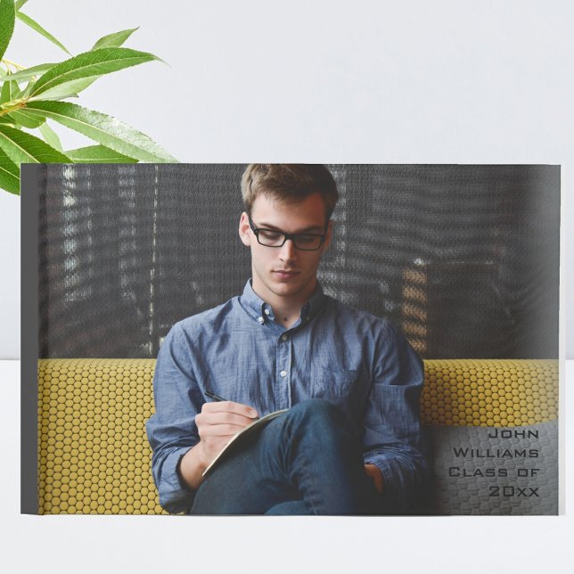 D'or Livre d'invités photo (Photo Guest Book Keepsake For Special Occasions )