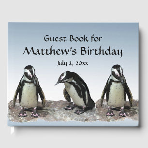 D'or Livre d'invités pour la fête d'anniversaire de l'o