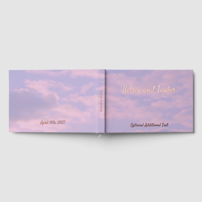 D'or Livre en feuille métallisée sur les nuages de rêve (Complet)