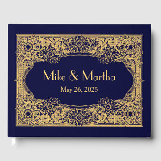 D'or Livre vintage Art Déco Gold Frame