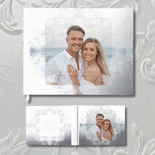D'or Mariage textuel Foil Guestbook Elégant livre d'hôt