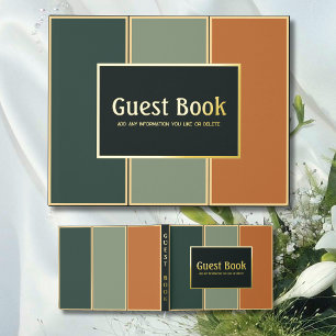 D'or N'Importe Quelle Occasion Livre D'Invité Real Foil