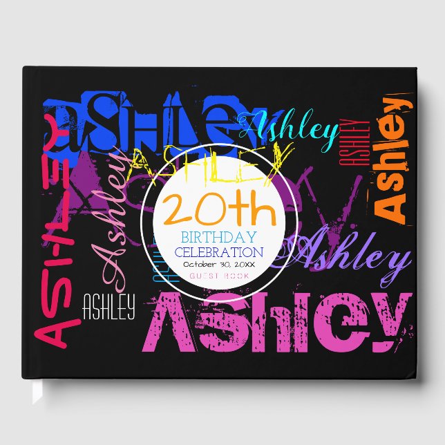 D'or Nom répétitif 6 Lettres 20e Anniversaire Livre d'i (Recto)