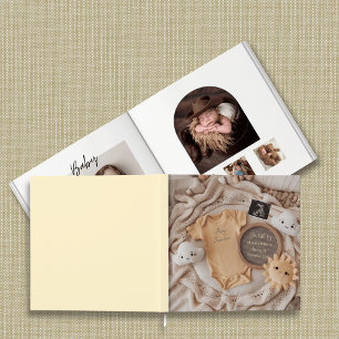 D'or Petit rayon de soleil Bébé photo livre gardien