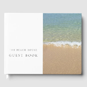 D'or Premium Hardback Coastal Thème d'invité Livre