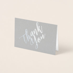 Dorée Carte à huile Mini Merci (3,5 po x 5 po)