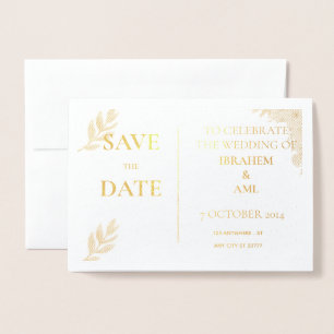 Dorée Carte Aluminium