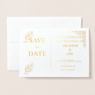 Dorée Carte Aluminium