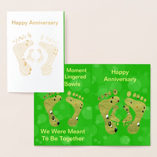 Dorée Carte anniversaire drôle en aluminium pour jeu de  (Affichage)