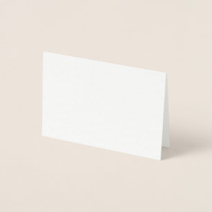Dorée Carte de foil