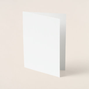 Dorée Carte de foil