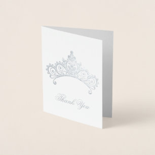 Dorée Carte de remerciements