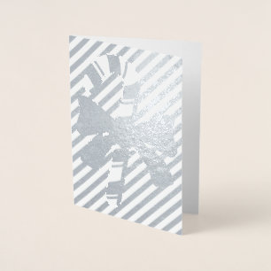 Dorée Carte de vœux vierge Joyeux Noël