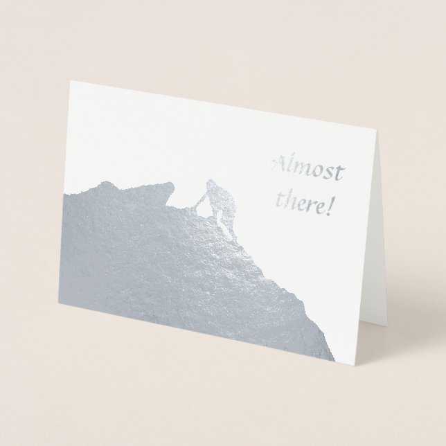 Dorée Carte d'encouragement (Devant)