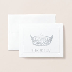 Dorée Carte d'état à huile style Miss America