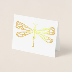 Dorée Carte Foil Dragonfly