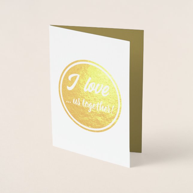 Dorée Carte Foil Elegant Best Friend Greeting Card (Devant)