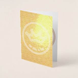 Dorée Carte King Papa Foil