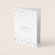 Carte Poussière Bébé Infertilité Souhaits Argent F