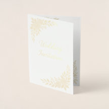 Elégante carte de note Mariage floral
